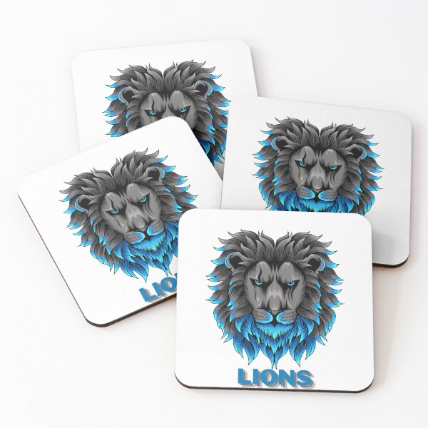 Item preview, The Lions blue Icon With Winners  designed and sold by Merch ⭐️⭐️⭐️⭐️⭐️.