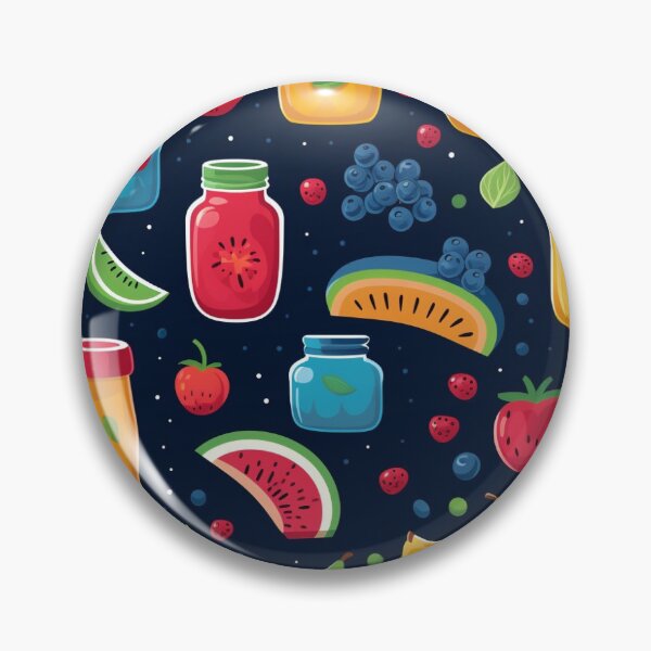 Item preview, Fruitful Delights in Jars Pattern designed and sold by palmyst.