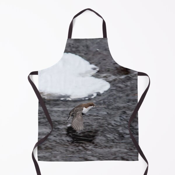 Item preview, 2 inch high. White-throated dipper designed and sold by Jouko Lehto Photography.