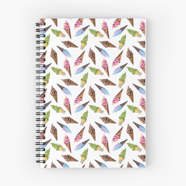 Item preview, Ice cream cones in a variety of flavors and beautiful colors for the summer. designed and sold by isaartboho.