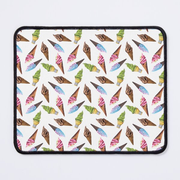 Item preview, Ice cream cones in a variety of flavors and beautiful colors for the summer. designed and sold by isaartboho.