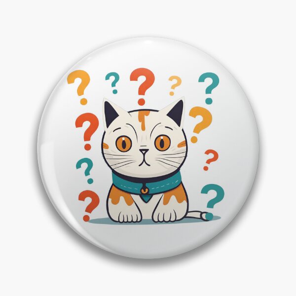 Item preview, Confused Cat designed and sold by Mozyden.