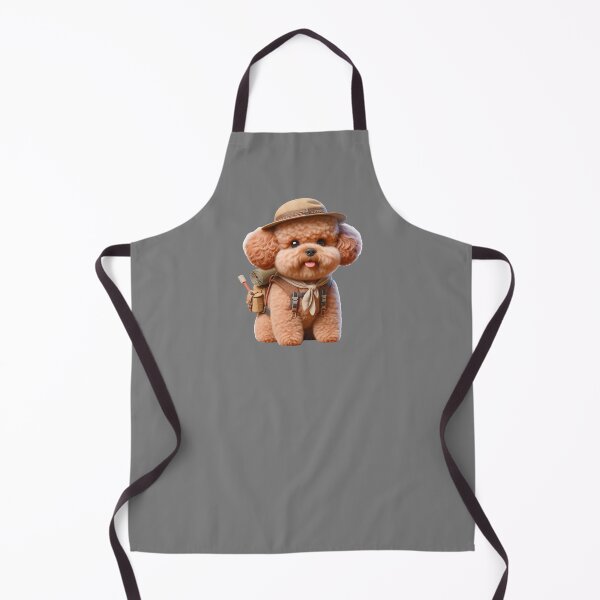 Item preview, Poodle in Hiking Gear designed and sold by toypoodlemom.