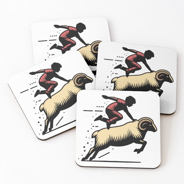 Item preview, Boys jump on a ram designed and sold by AdamMuranski.