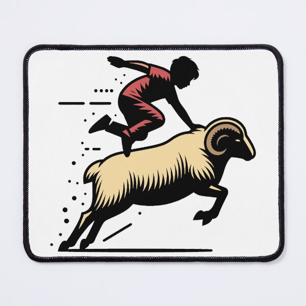 Item preview, Boys jump on a ram designed and sold by AdamMuranski.