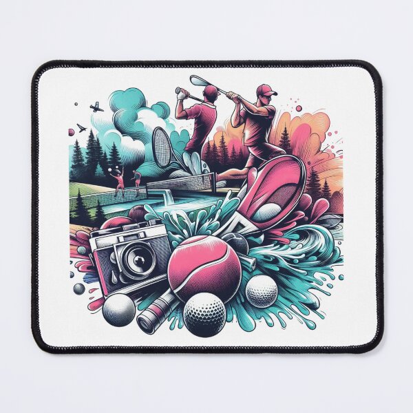 Item preview,  "pleasures and advantages derived from table tennis, golf, and tennis." designed and sold by PaintMeWorld.