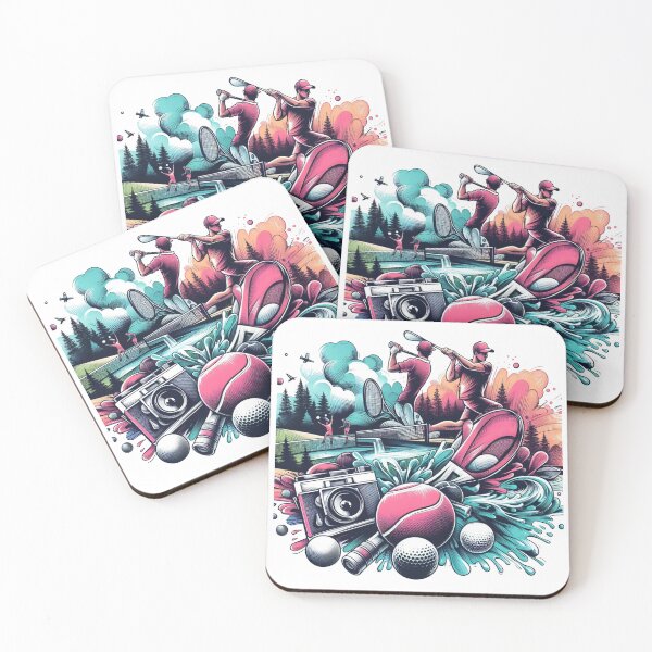 Item preview,  "pleasures and advantages derived from table tennis, golf, and tennis." designed and sold by PaintMeWorld.