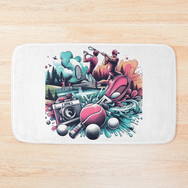 Item preview,  "pleasures and advantages derived from table tennis, golf, and tennis." designed and sold by PaintMeWorld.