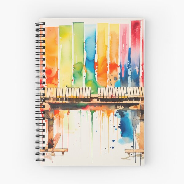 Item preview, Spray Paint Marimba Painting designed and sold by rudimentrepub.