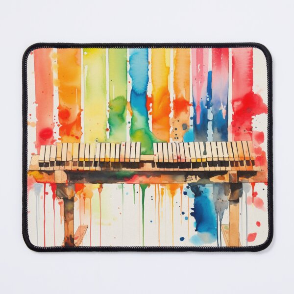 Item preview, Spray Paint Marimba Painting designed and sold by rudimentrepub.