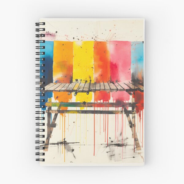 Item preview, Street Art Marimba Painting designed and sold by rudimentrepub.