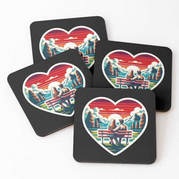 Item preview, Romantic Sunset Lovers designed and sold by ncfashion19.
