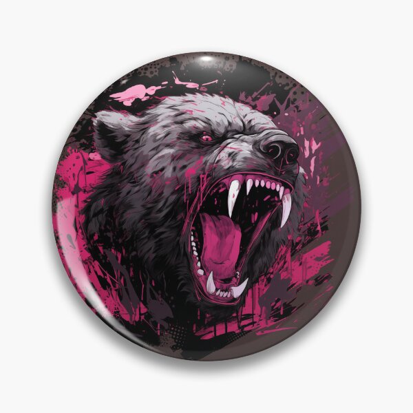 Item preview, Grizzley Gothcore Brown Bear designed and sold by OdinsBigBeard.