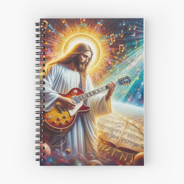 Item preview, Jesus Playing Guitar designed and sold by Obinne.
