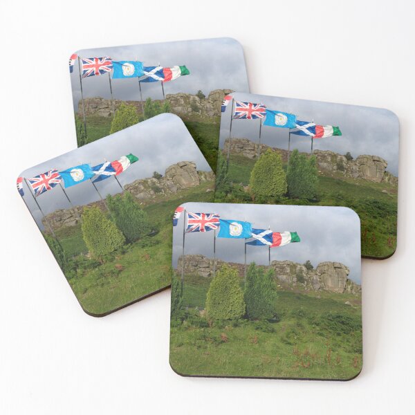 Item preview, Ilkley Moor Cow Calf and Flags designed and sold by Alisonchambers2.