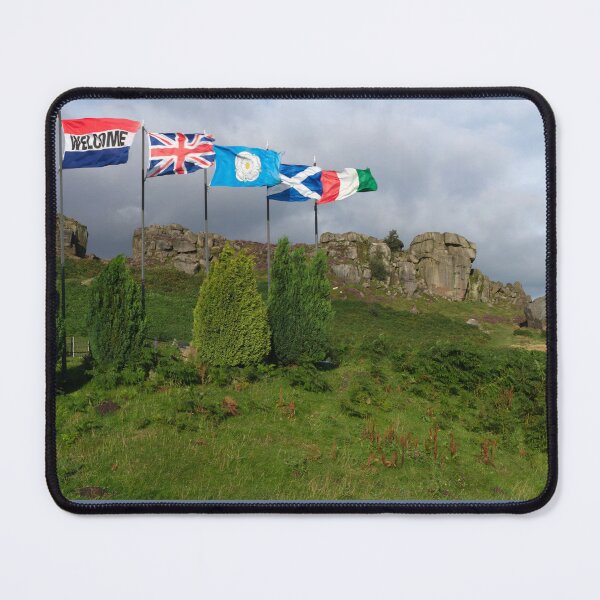 Item preview, Ilkley Moor Cow Calf and Flags designed and sold by Alisonchambers2.