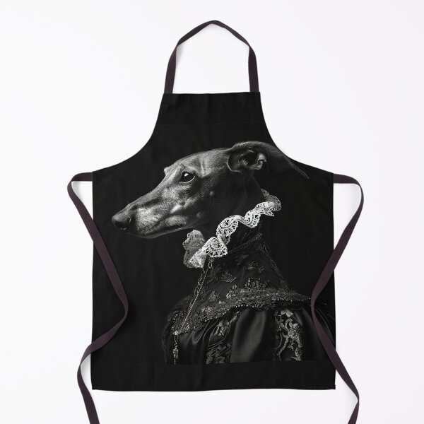 Item preview, Greyhound Dog in Victorian Era Dress Art designed and sold by redstar19.