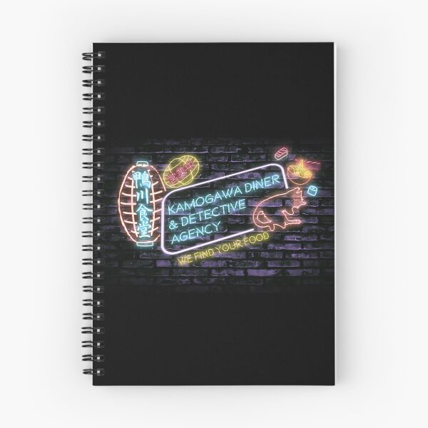 Item preview, The kamogawa Food detectives neon sign designed and sold by Afire Designs.