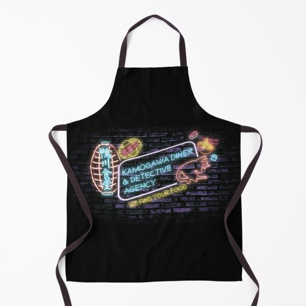 Item preview, The kamogawa Food detectives neon sign designed and sold by Afire Designs.