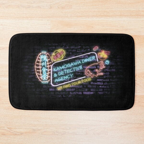 Item preview, The kamogawa Food detectives neon sign designed and sold by Afire Designs.