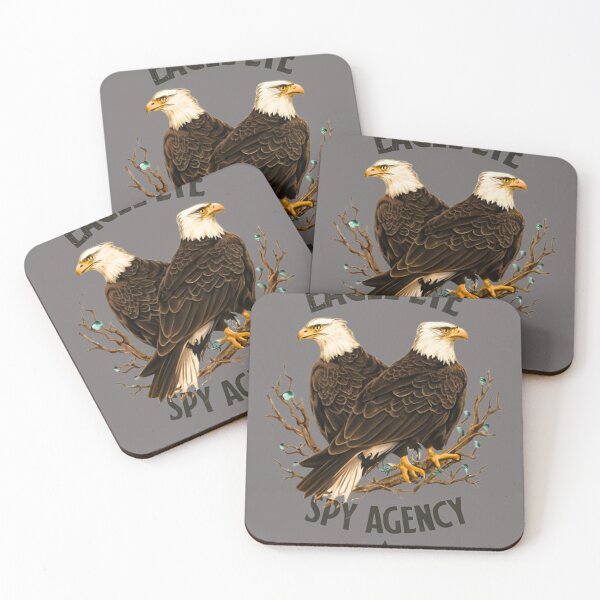 Item preview, Eagle Eye Spy Agency designed and sold by Funky  Fibers.