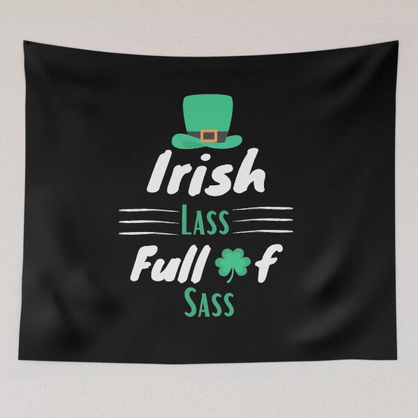 Item preview, Irish Lass full of Sass designed and sold by Creativedsigna.