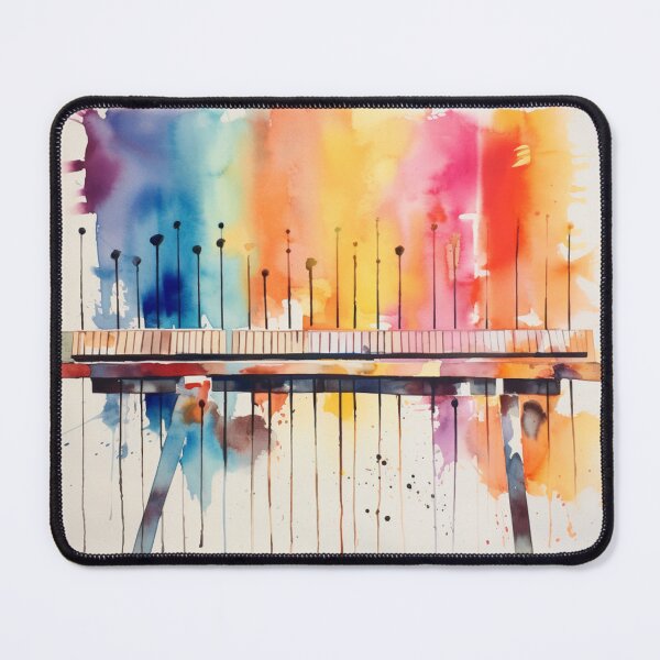 Item preview, Vibraphone Watercolor designed and sold by rudimentrepub.