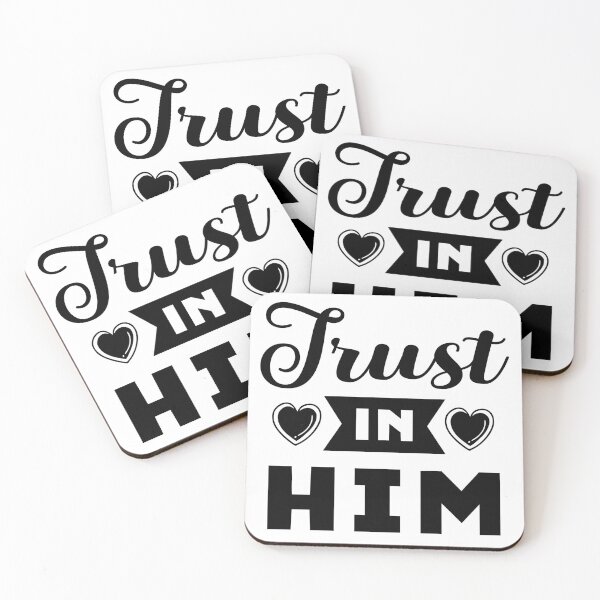 Item preview, Christian verse Trust in Him designed and sold by BibleProject.
