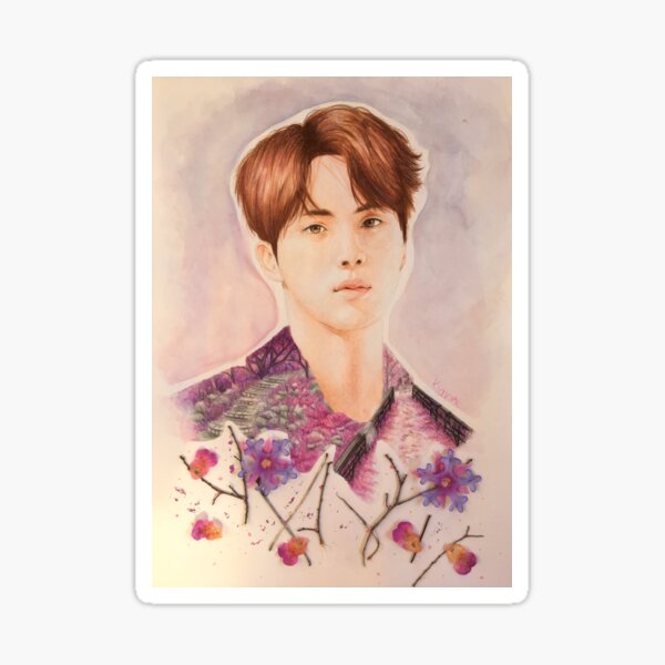 Artikel-Vorschau von BTS - Kim Seokjin & Frühling, designt und verkauft von KiarAka.