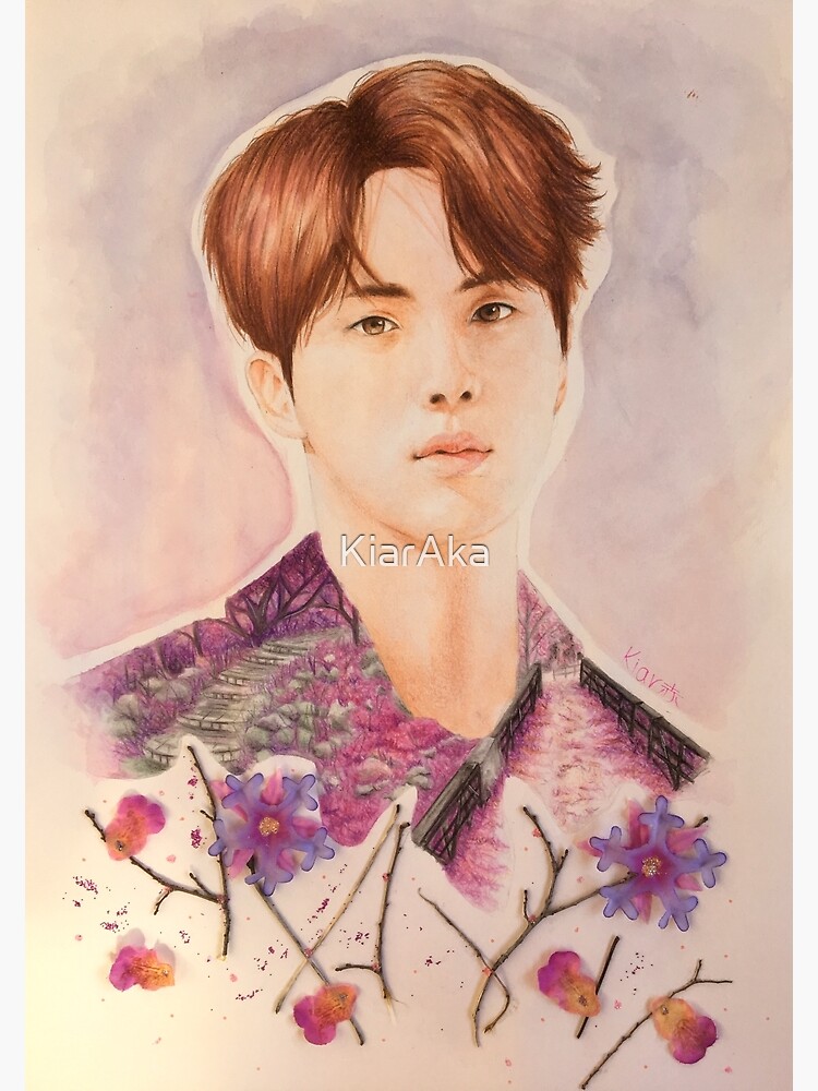 Jin / Kim Seok Jin - BTS Poster for Sale by BaoziHerena