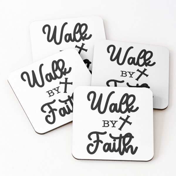 Item preview, Christian verse Walk by Faith designed and sold by BibleProject.