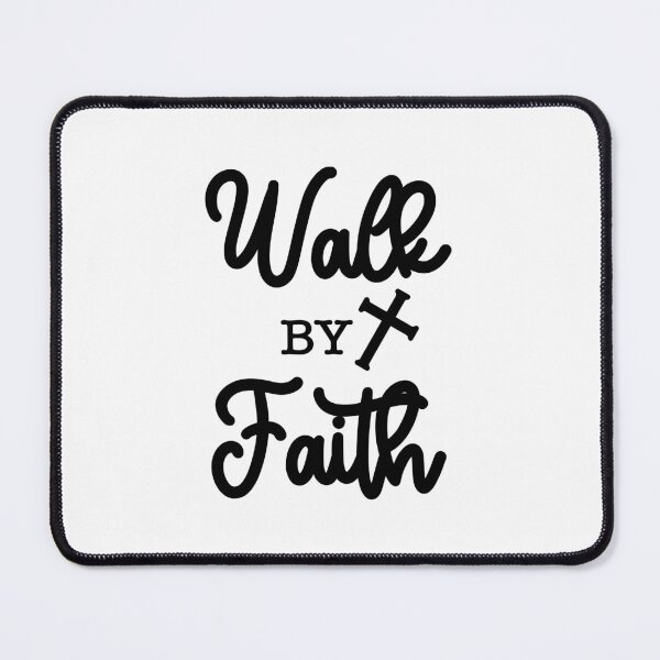 Item preview, Christian verse Walk by Faith designed and sold by BibleProject.