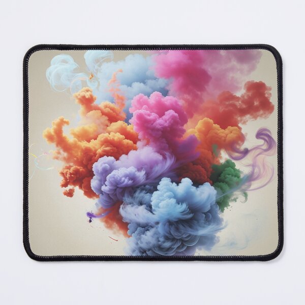 Item preview, A colorful smoke in the air designed and sold by johndesign88.