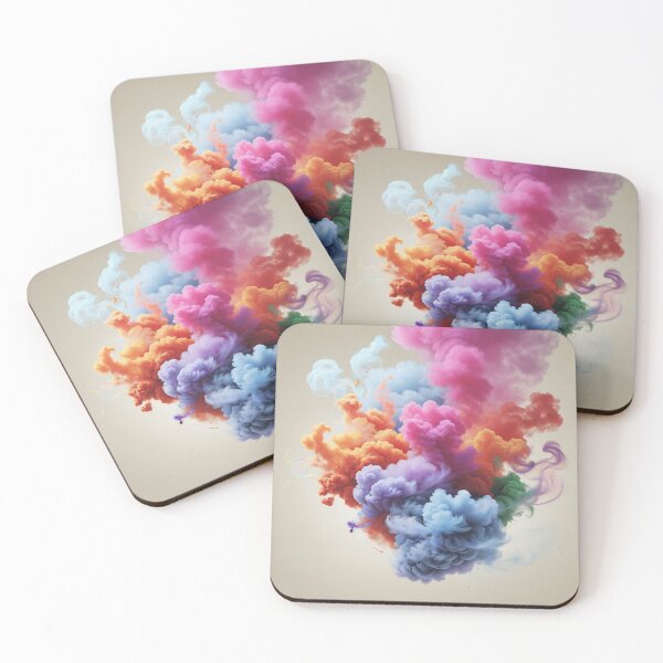 Item preview, A colorful smoke in the air designed and sold by johndesign88.