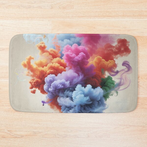 Item preview, A colorful smoke in the air designed and sold by johndesign88.