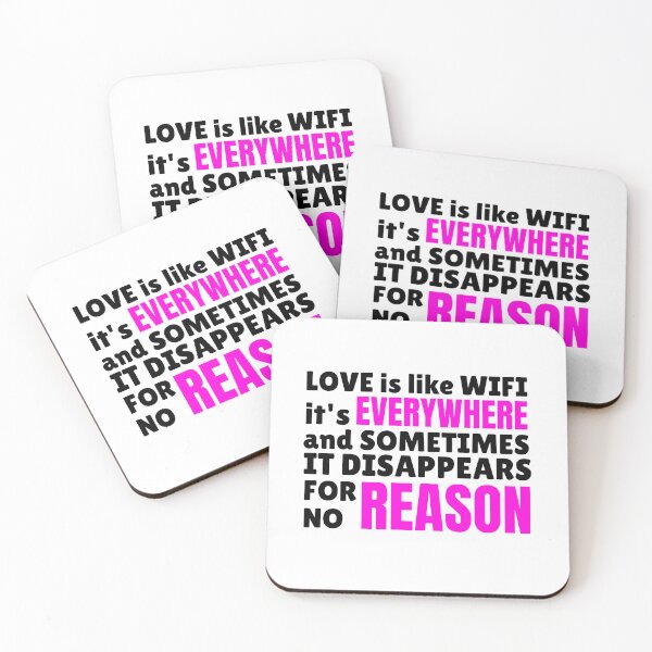 Item preview, Love is like wifi designed and sold by AdrianShirt.
