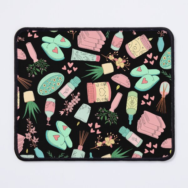 Item preview, Everyday is a Self-Care Day (black, pink) designed and sold by Dorina Larsdotter.