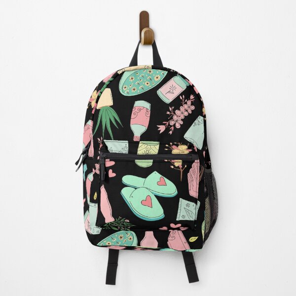Item preview, Everyday is a Self-Care Day (black, pink) designed and sold by Dorina Larsdotter.