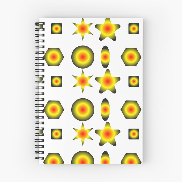 Item preview, Red yellow and black multi color shapes pattern designed and sold by AMK-artworld.