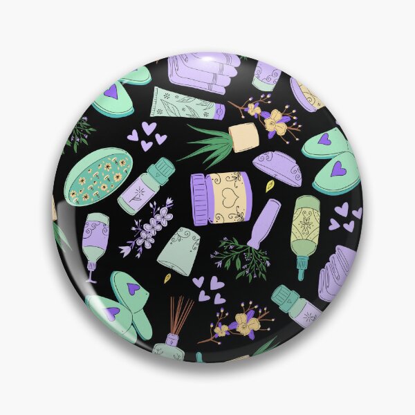 Item preview, Everyday is a Self-Care Day (black, purple) designed and sold by Dorina Larsdotter.