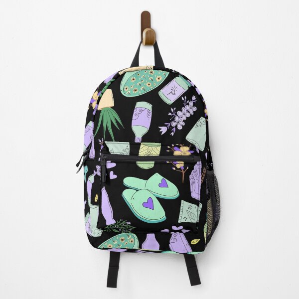 Item preview, Everyday is a Self-Care Day (black, purple) designed and sold by Dorina Larsdotter.