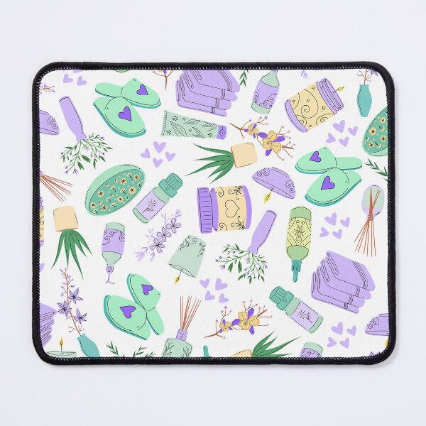 Item preview, Everyday is a Self-Care Day (white, purple) designed and sold by Dorina Larsdotter.