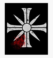 Eden's Gate Bloodsplat FarCry5 Design Photographic Print