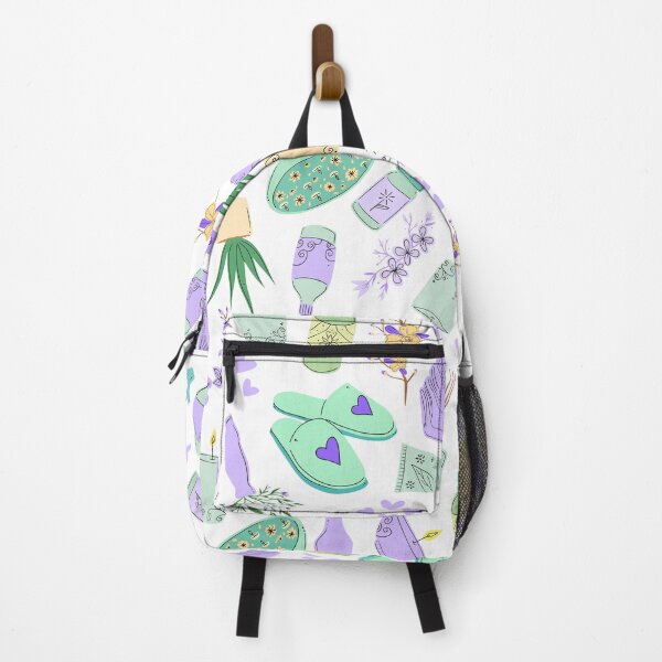 Item preview, Everyday is a Self-Care Day (white, purple) designed and sold by Dorina Larsdotter.