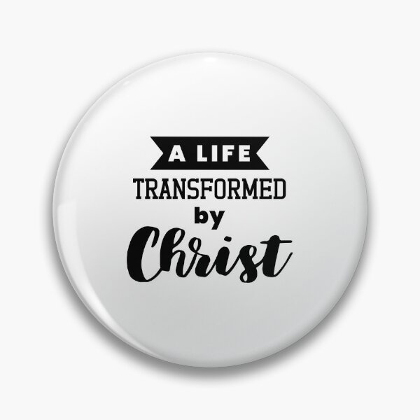 Item preview, Christian verse A Life Transformed by Christ designed and sold by BibleProject.
