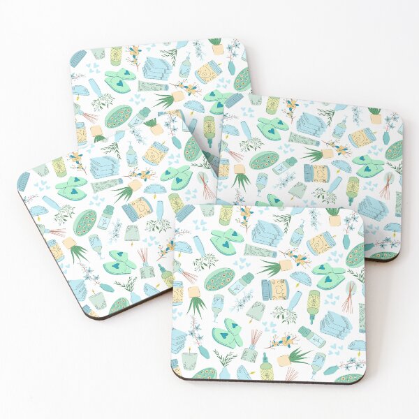 Item preview, Everyday is a Self-Care Day (white, blue) designed and sold by Dorina Larsdotter.