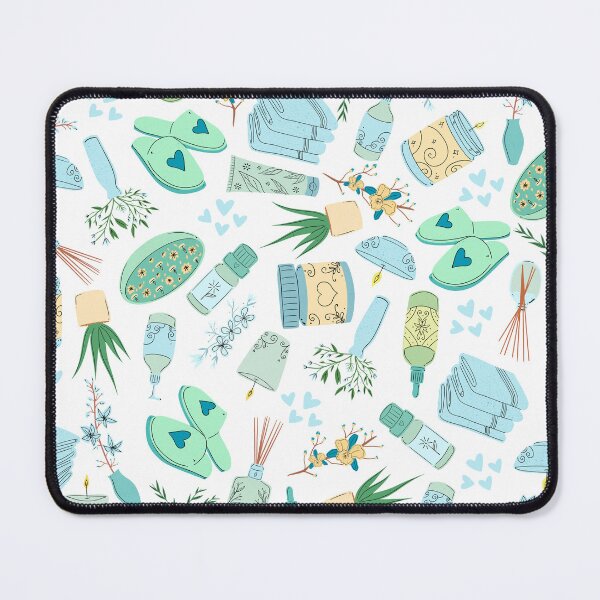 Item preview, Everyday is a Self-Care Day (white, blue) designed and sold by Dorina Larsdotter.