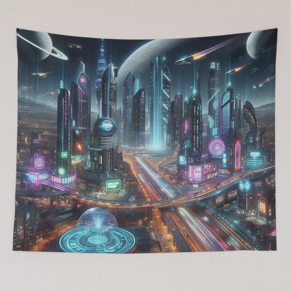 Item preview, Neon Utopia designed and sold by Jolly-Drawings.