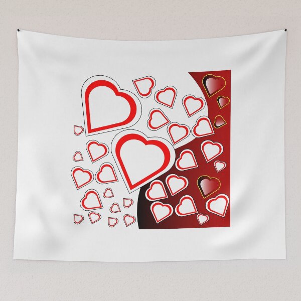 Item preview, Beautiful Heart Pattern design for Phone Cases and Laptop covers. designed and sold by AMK-artworld.