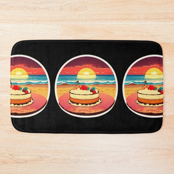 Item preview, Tasty Whipped Cream by the Ocean at Sunset designed and sold by NautiChic.